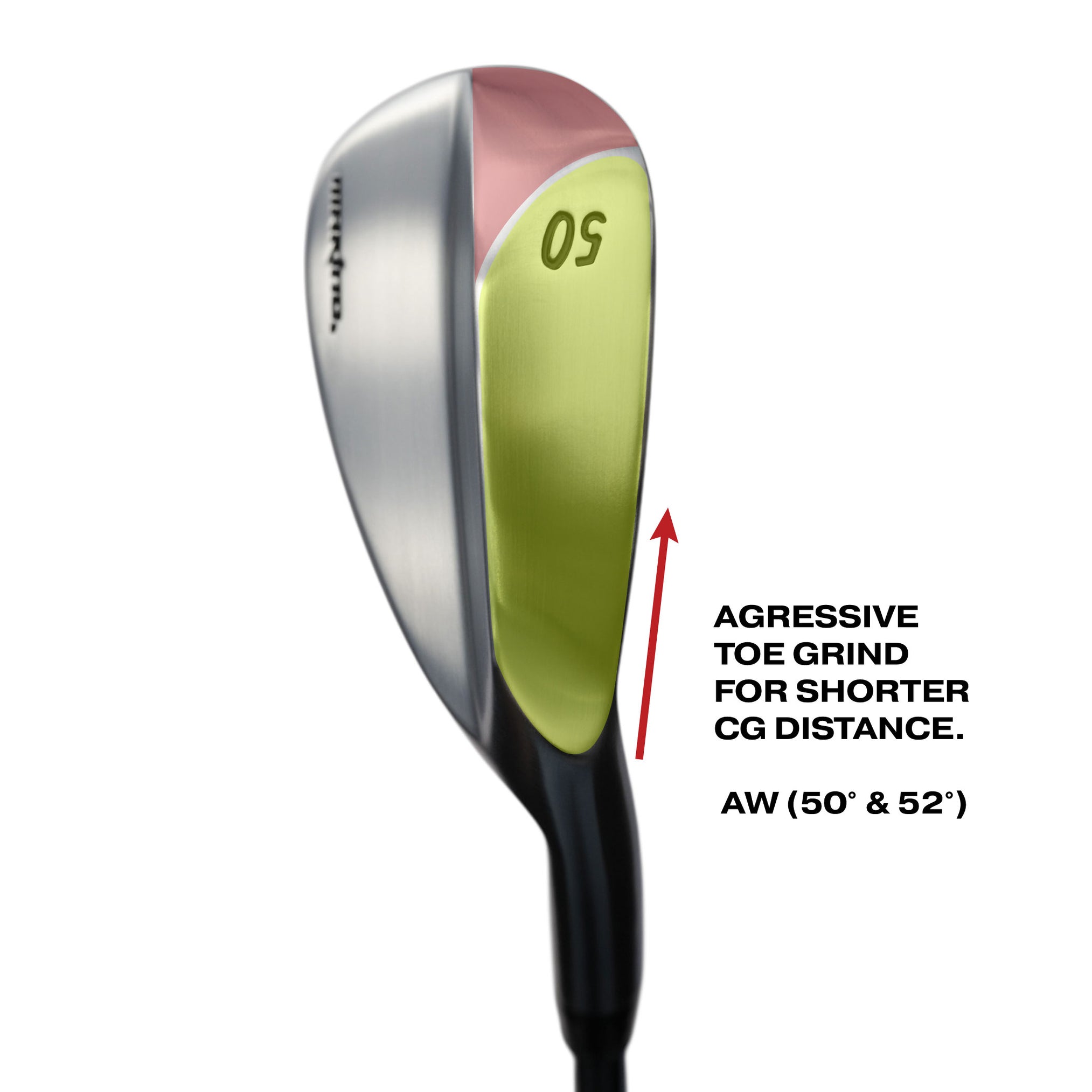 W-1S Wedge Chrome Satin