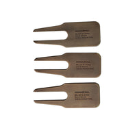 MA3 Divot Repair Tool Solid Brass (Antique Finish)