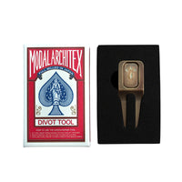 MA3 Divot Repair Tool Solid Brass (Antique Finish)