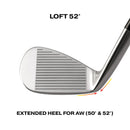 W-1S Wedge Chrome Satin
