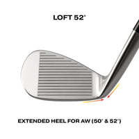 W-1S Wedge Chrome Satin