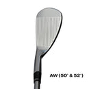 W-1S Wedge Chrome Satin
