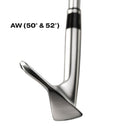W-1S Wedge Chrome Satin