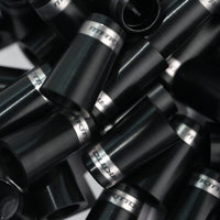 Chrome/Black Ferrules (Set of 10)
