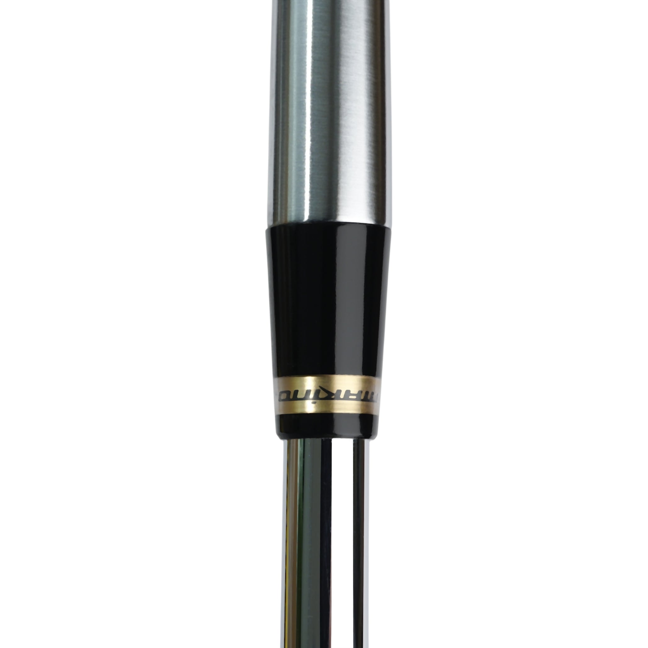 Gold/Black Ferrules (Set of 10)
