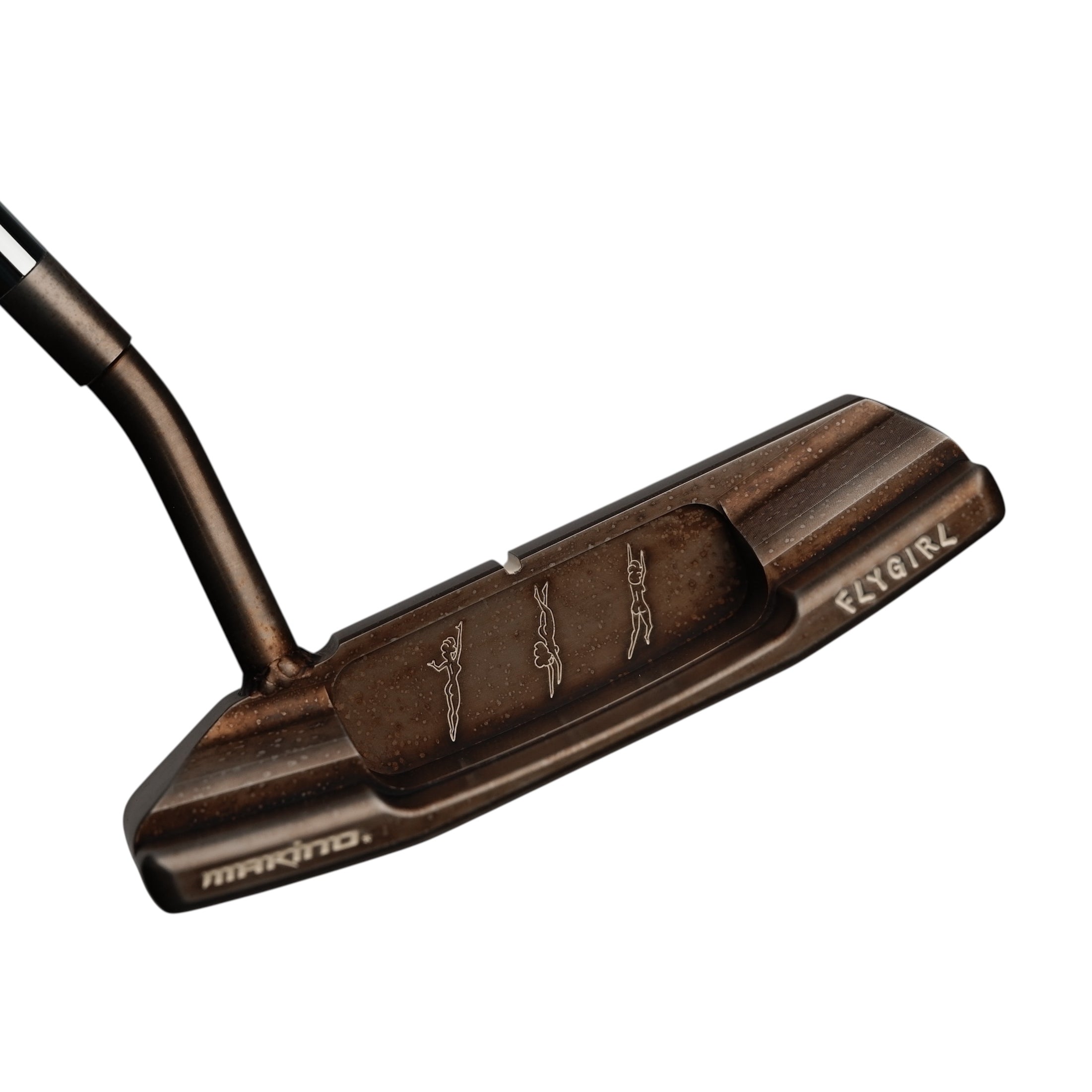 21A1 Fly Girl (Forced Patina) with Shallow Experimental Face Mill