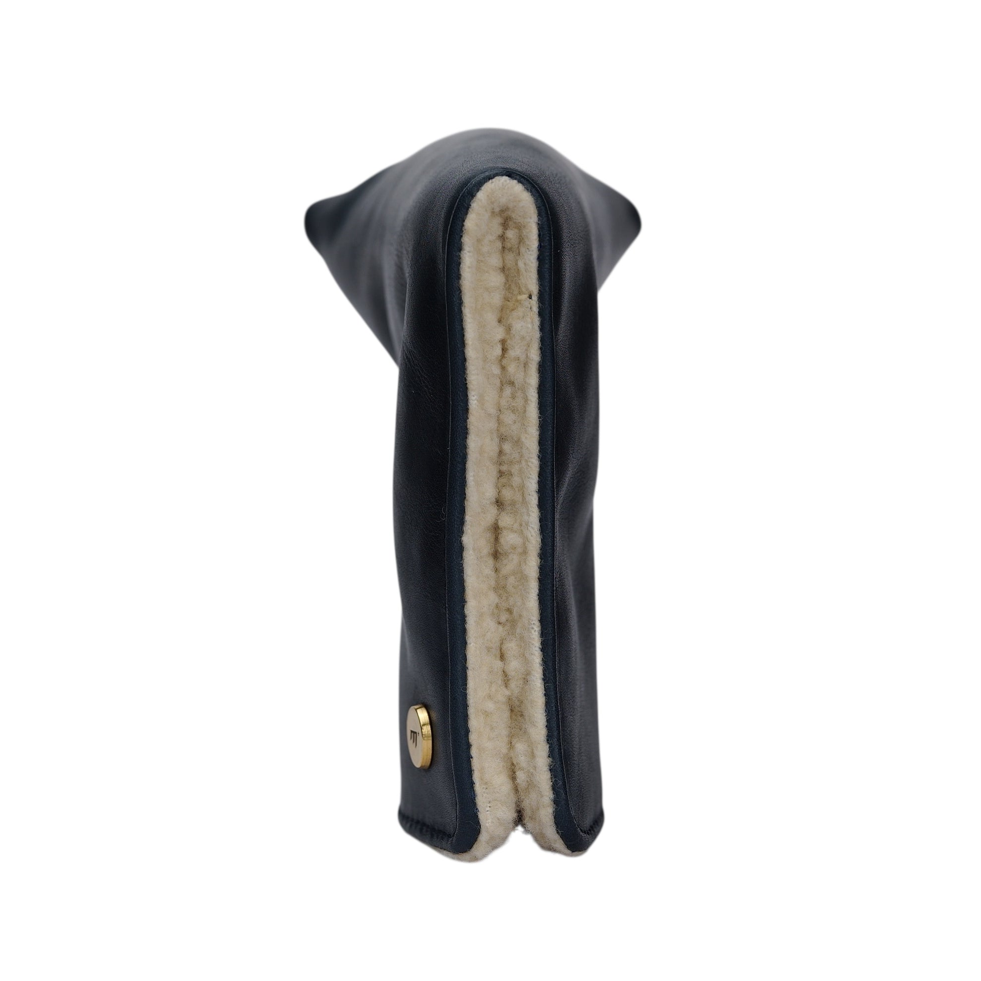 M* Genuine Cowhide Leather Putter Cover (Navy)