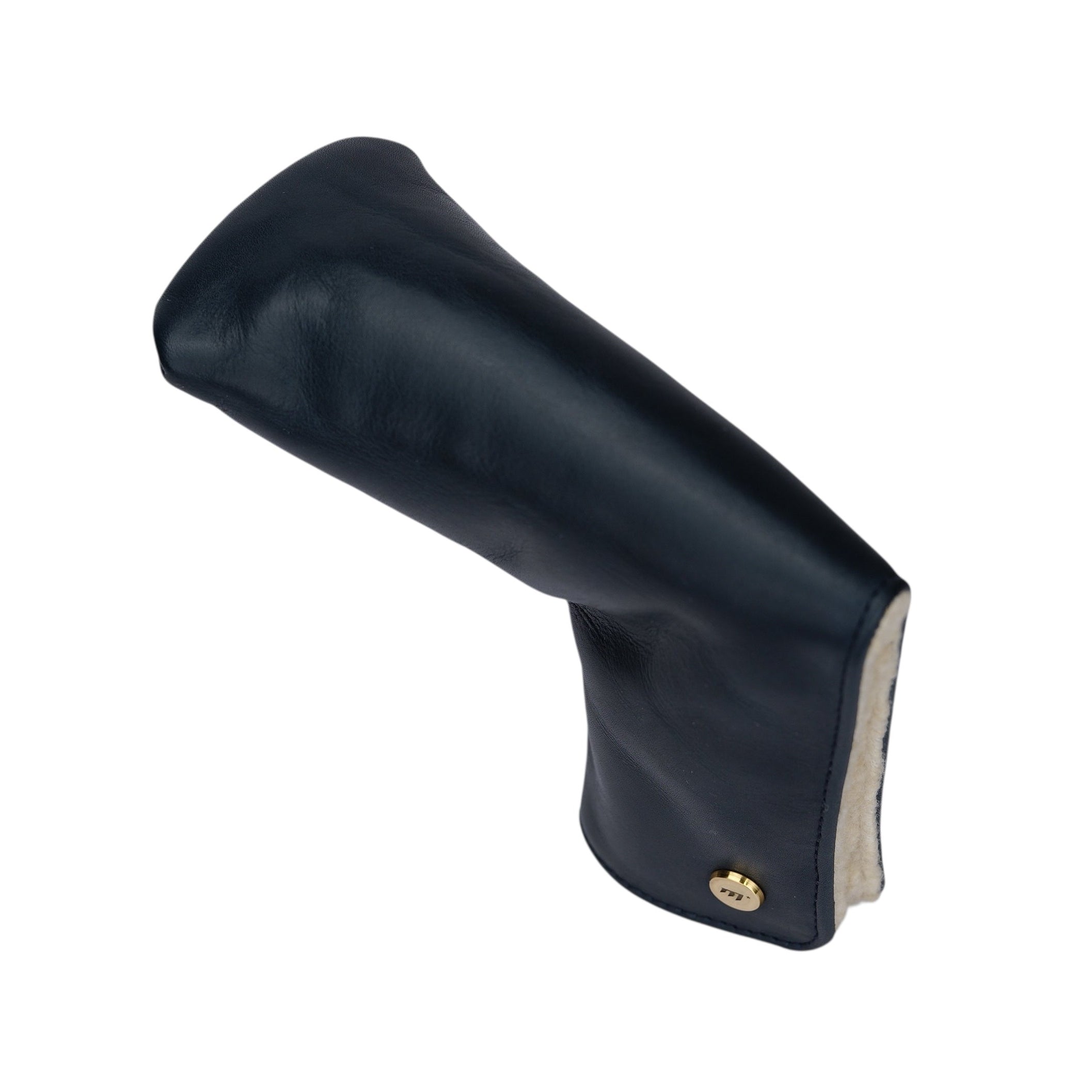 M* Genuine Cowhide Leather Putter Cover (Navy)