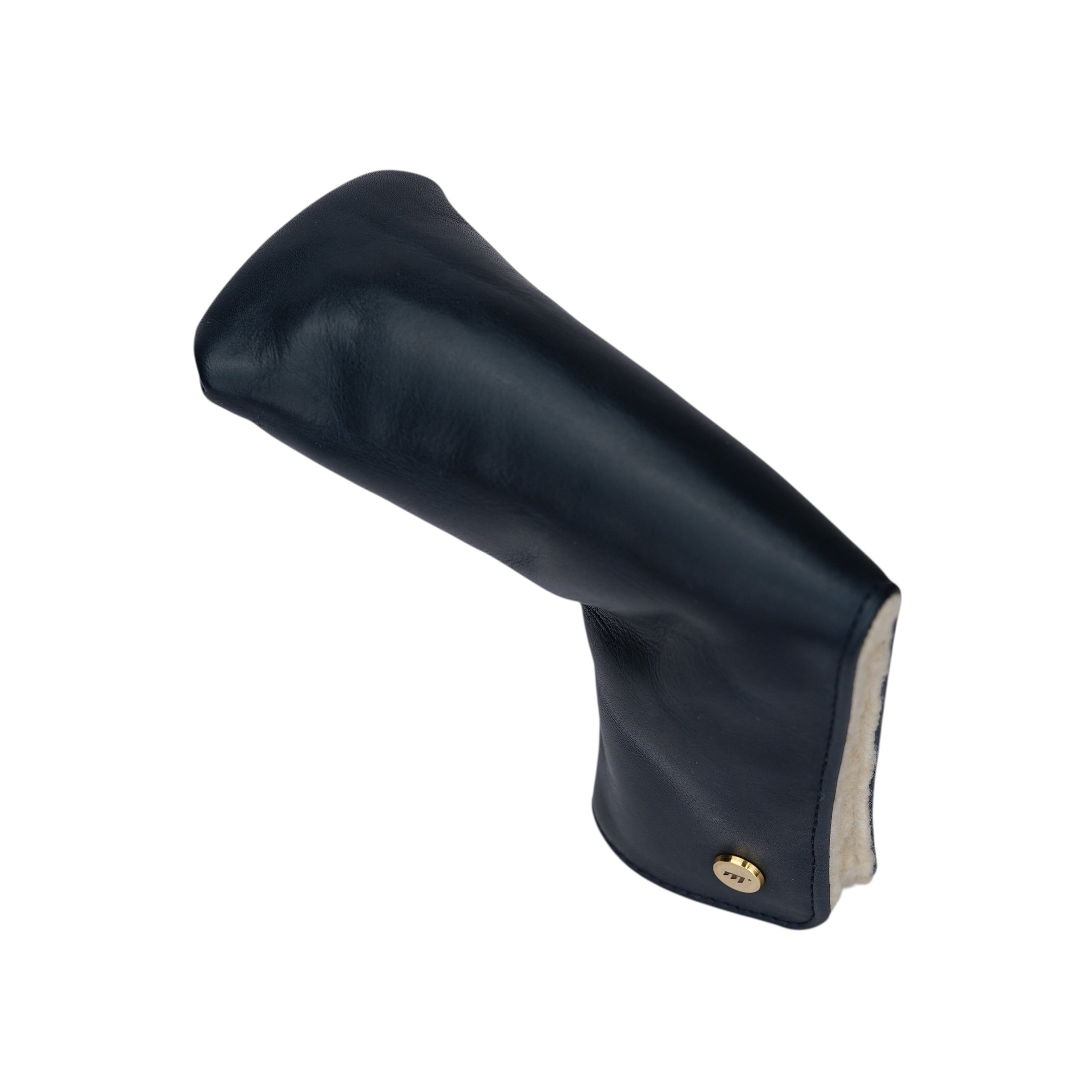 M* Genuine Cowhide Leather Putter Cover (Navy)