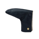 M* Genuine Cowhide Leather Putter Cover (Navy)