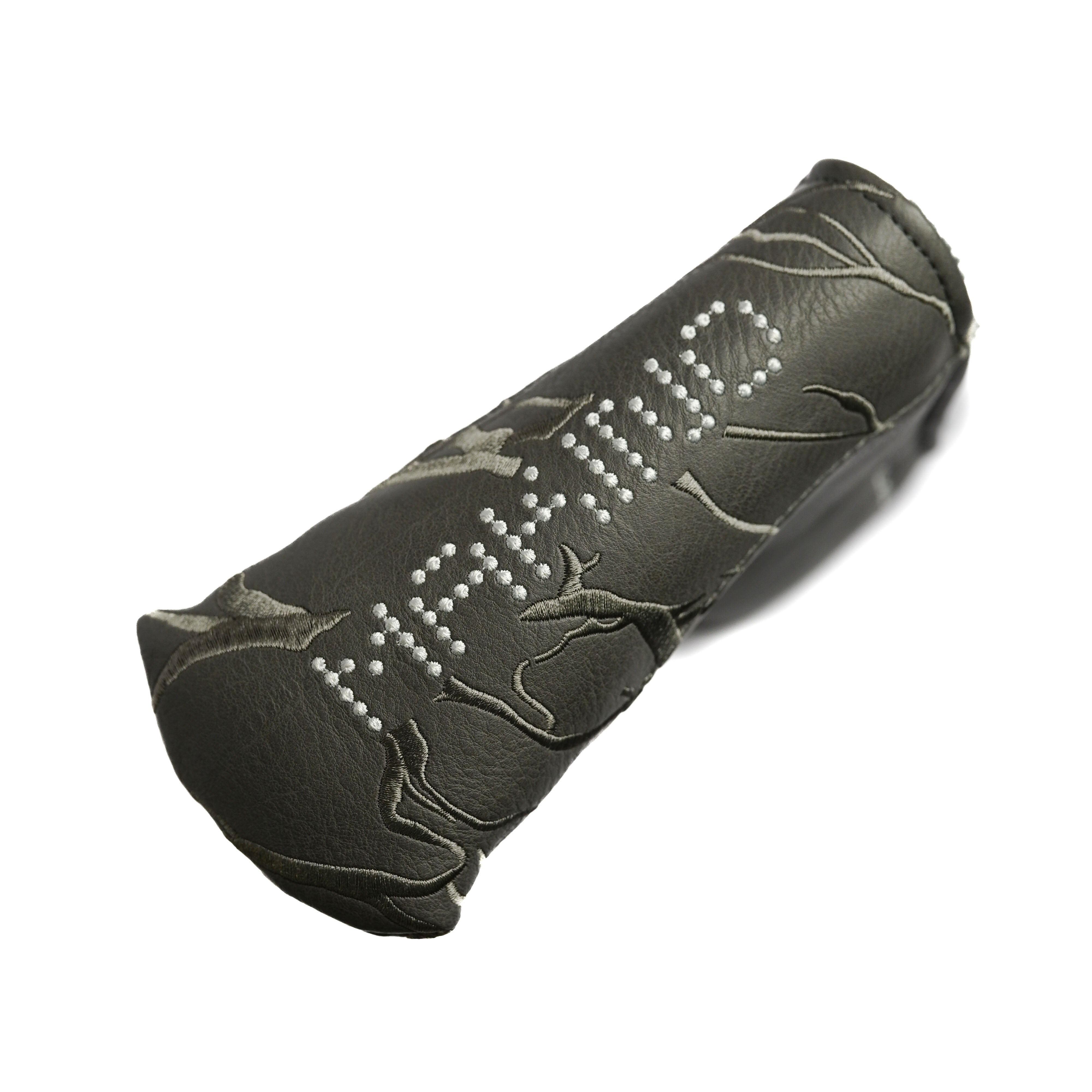 Grey Tonal PU Leather Putter Cover