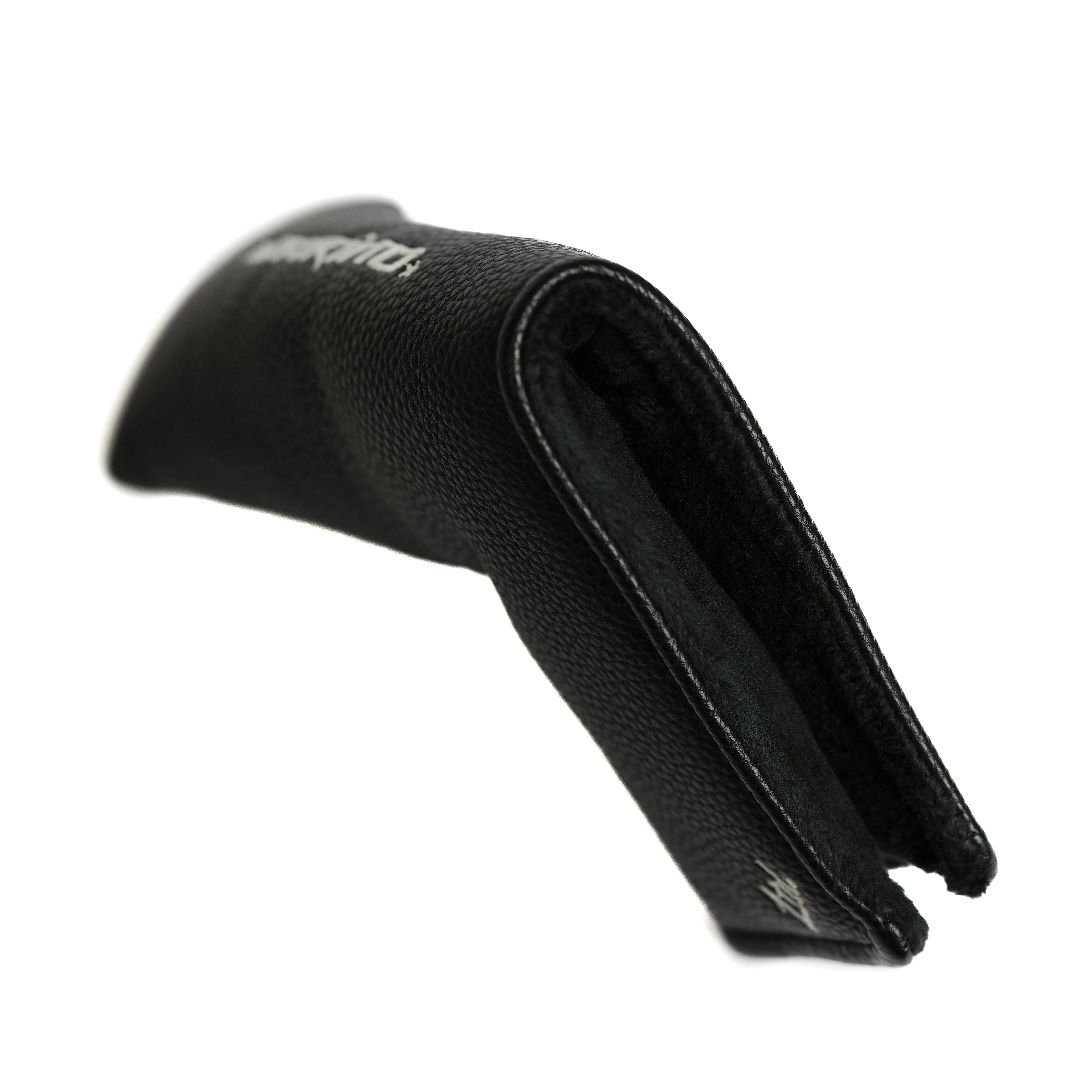 Black Pebbled PU Leather Putter Cover